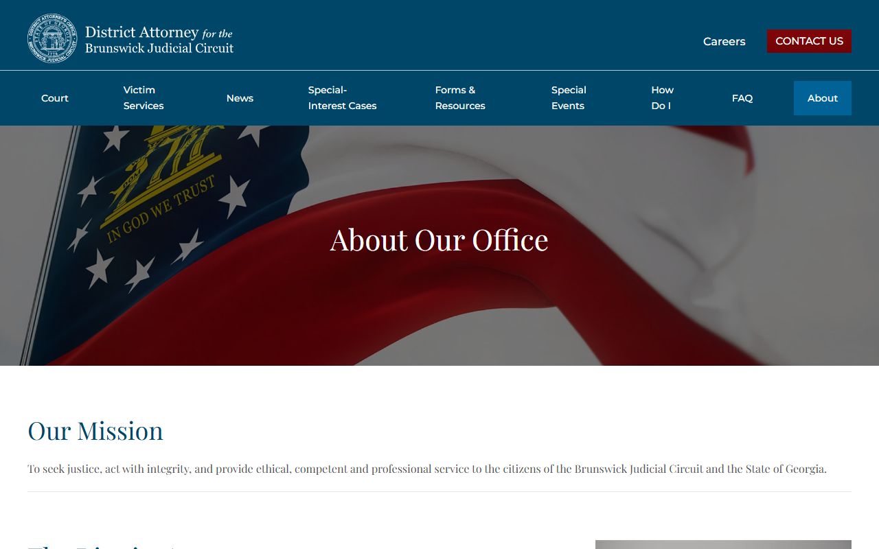 Jeff Davis County criminal court records Brunswick Judicial Circuit District Attorney page