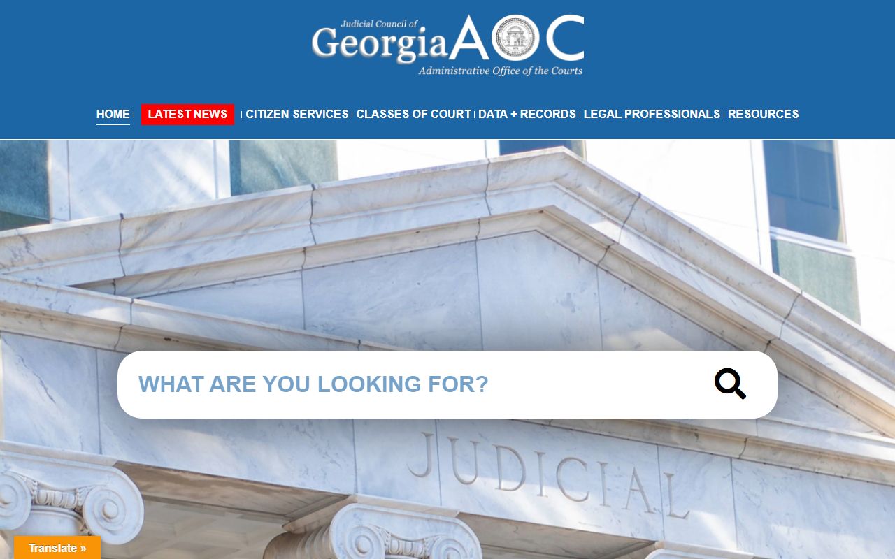 Jeff Davis County court records Georgia Courts judiciary source
