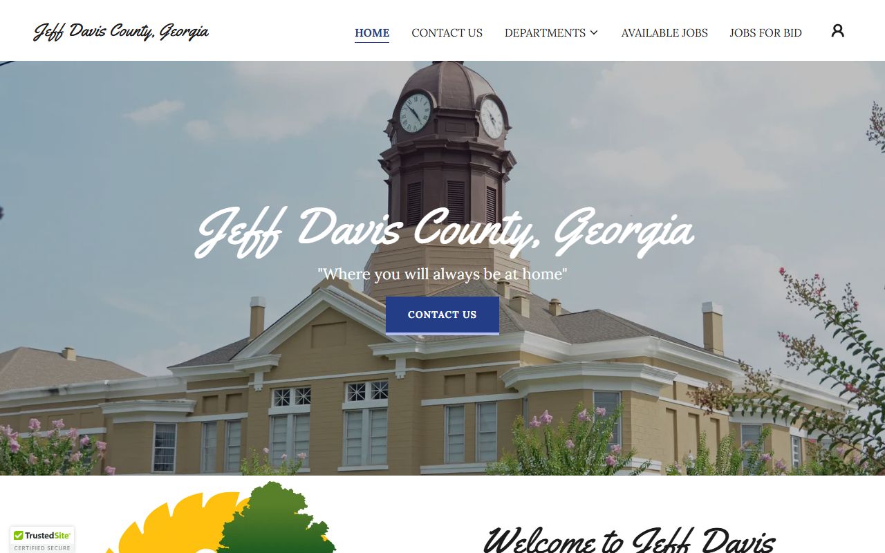 Jeff Davis County court records county government homepage
