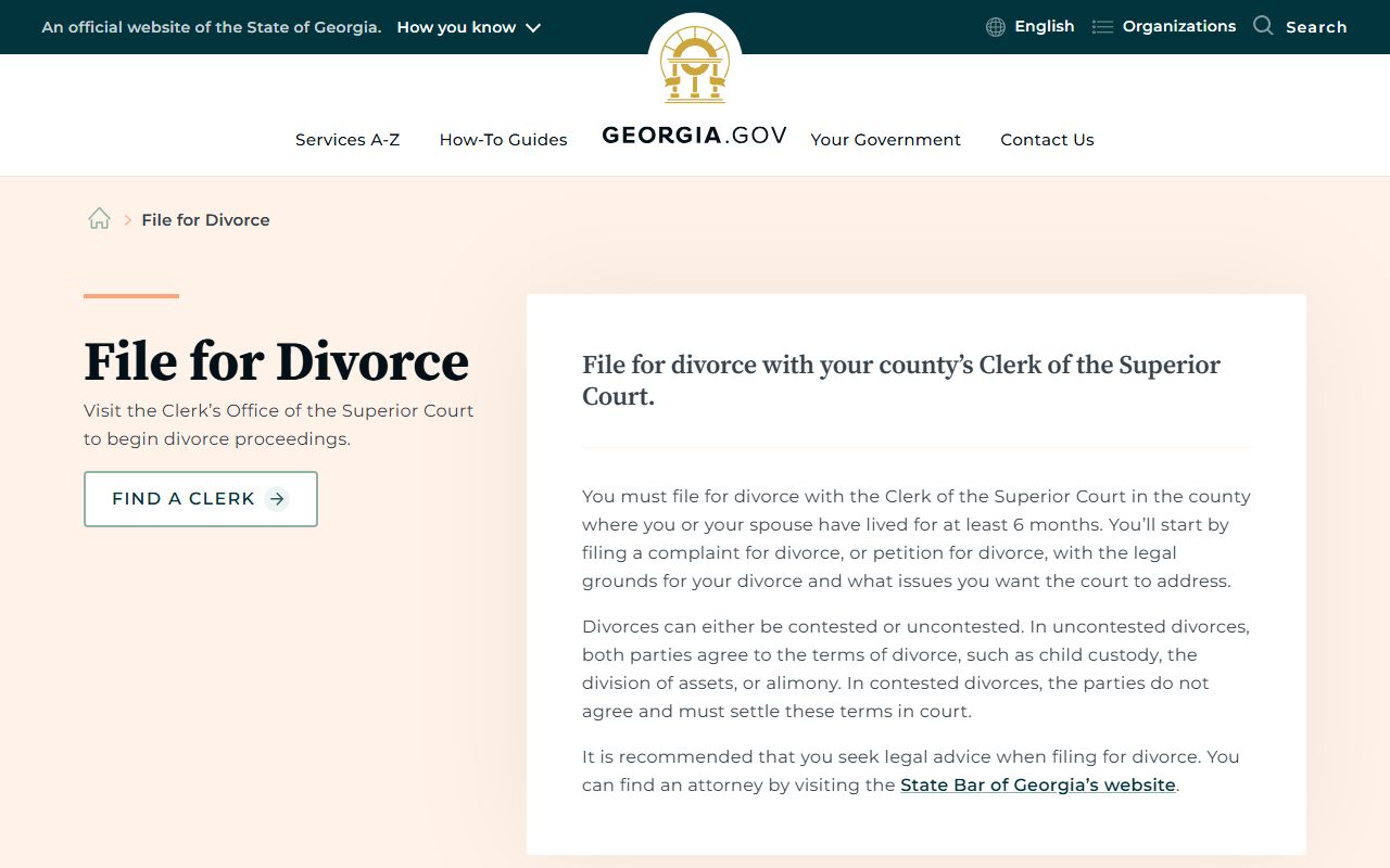 Jeff Davis County divorce records Georgia Superior Court filing guide